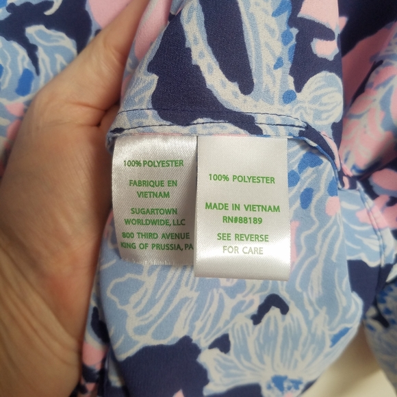 Lilly Pulitzer Langston Amore Please MEDIUM - Picture 5 of 6